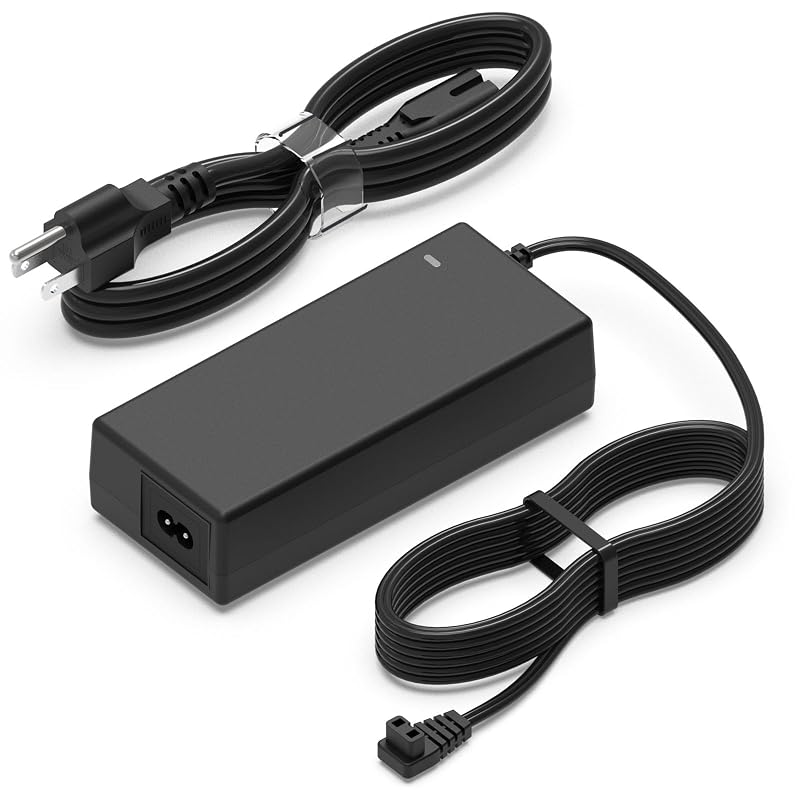 Fonte de alimentação 14,5 V para refrigerador automotivo portátil hafiuege, adaptador AC/DC 87 W com cabos de 1,8 m e 1,2 m