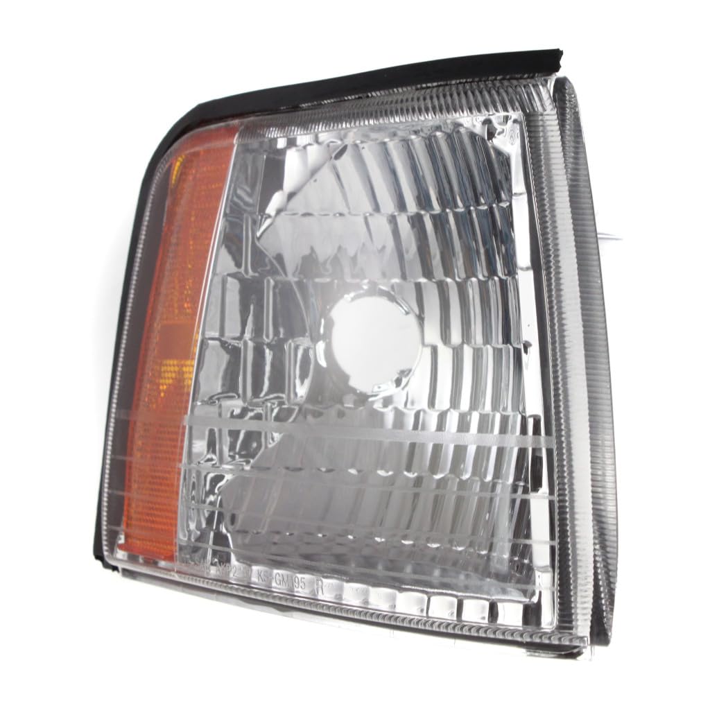 KarParts360 For Cadillac DeVille 1997 1998 1999 Side Marker Light Passenger Side | With Lens And Housing | Excluded Bulbs | Replacement For GM2541102 | 16522806