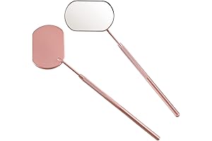 Eyelash Extension Lash Mirror 2.2" (Rose Gold)