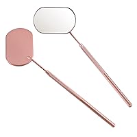 Vista 9 de Espejo para pestañas Pretty memory, espejo grande para pestañas de 2.2 pulgadas para extensiones de pestañas, suministros para extensiones