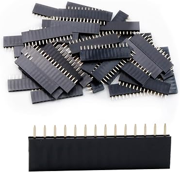 Female PCB Header 14Way 2.54mm Pitch Connector 40Pcs