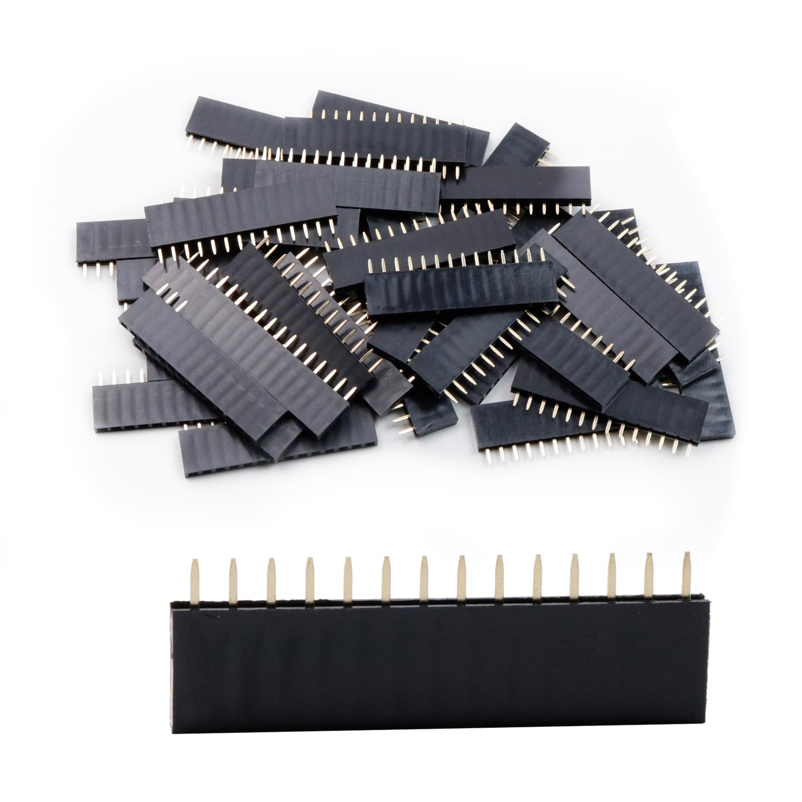 Dahszhi Female PCB Header 14 Way 2.54mm Pitch Connector - 40 pcs