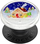 PopSockets Phone Grip with Expanding Kickstand, Adhesive Grip - Holiday Pug