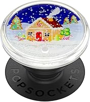 Vista 9 de PopSockets - Agarre para teléfono con soporte expandible, agarre adhesivo - Tidepool Candy Cane Lane