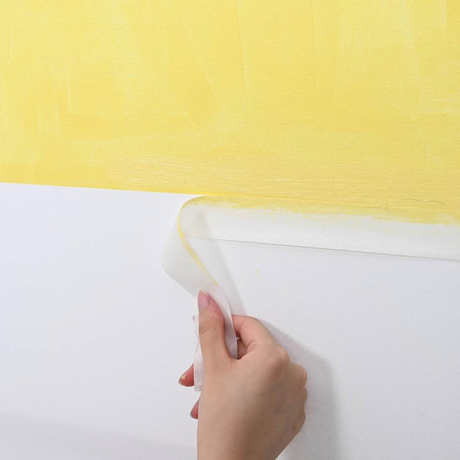 Gecheer Malerklebeband, Papier 25mm x 50m Weiß, 24 Stück, rückstandsfrei abziehbar, für Innen- und Außenanwendung, Malerarbeiten, Abkleben von Oberflächen, präzise Linien