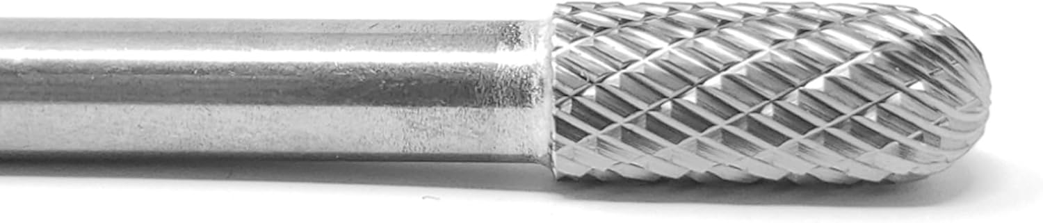 SC-2 Double Cut Carbide Bur Die Grinder Bit 5/16" x 3/4" on 1/4" Shank