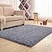 Noahas Super Soft 4.5cm Thick Modern Shag Area Rugs Fluffy Living Room Carpet Comfy Bedroom Home Decorate Floor Kids Playing Mat 4 Feet by 5.3 Feet