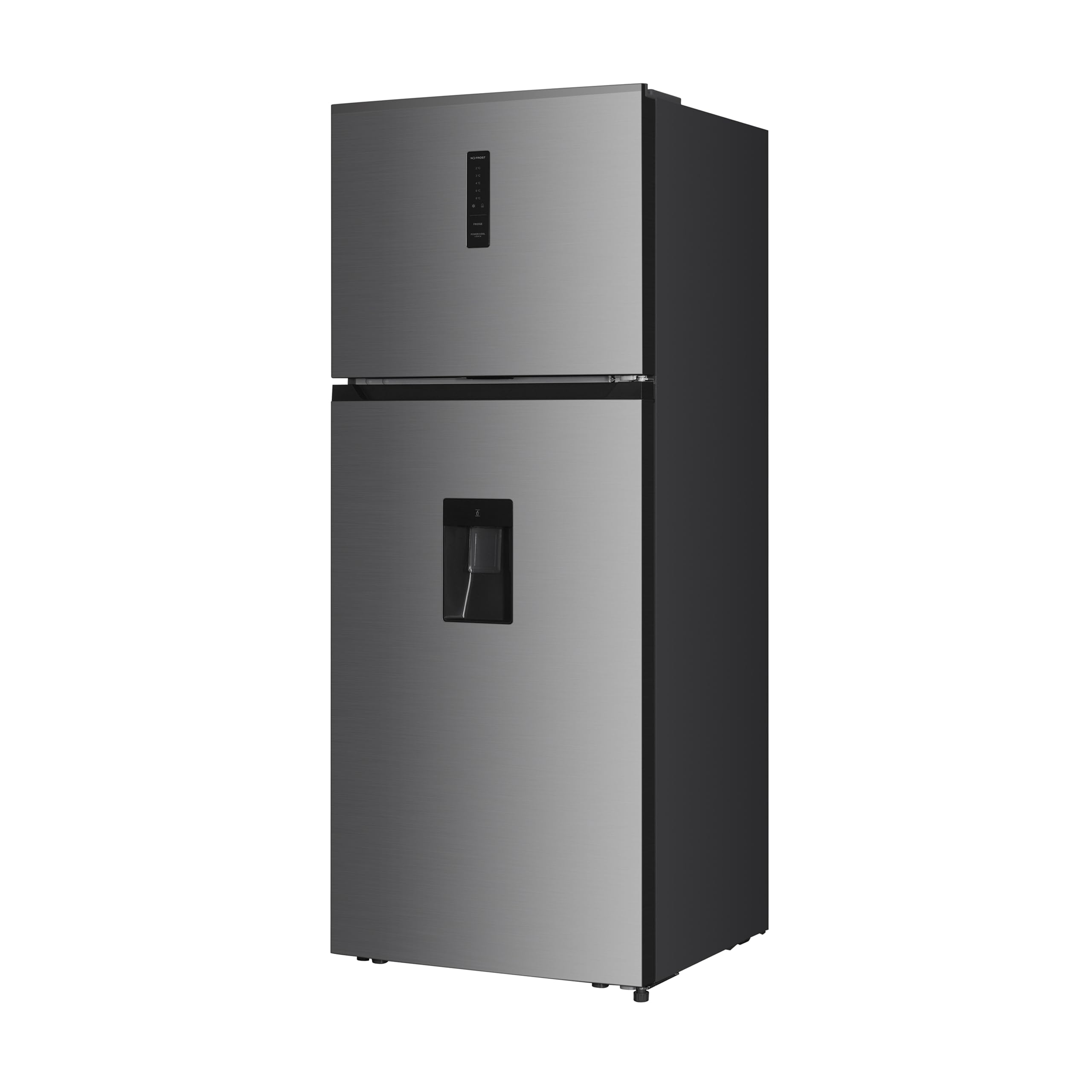 Schneider SCDD413NFWD-XE - Réfrigérateur double porte 413L Inox