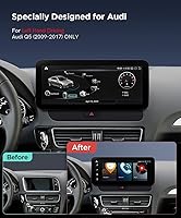 Vista 2 de XTRONS Pantalla táctil IPS de 12.3 pulgadas para Audi Q5 Concierto/Symphony Radio System, Android 12 Car Stereo Radio GPS Navegación GPS - Qualcomm