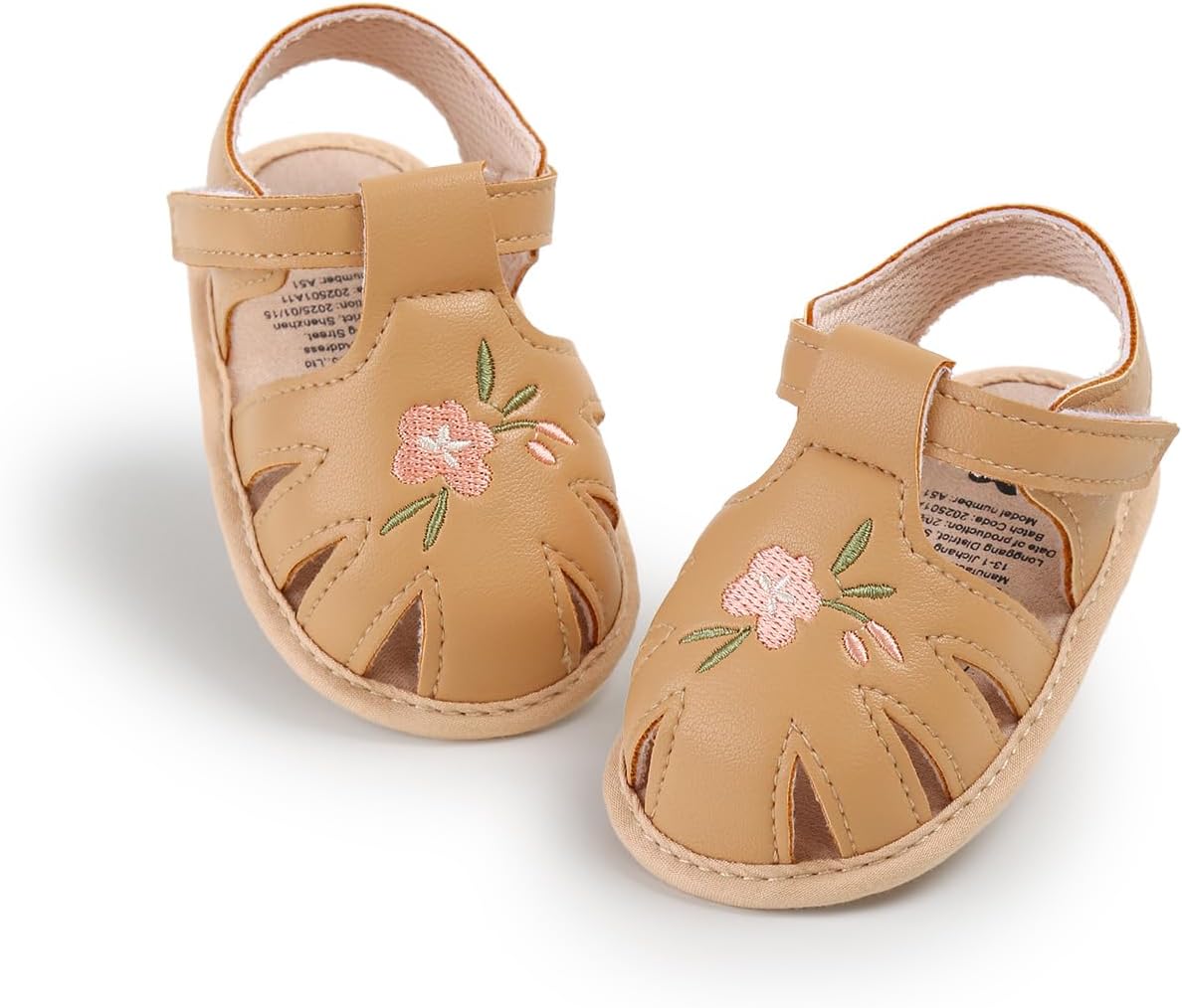 Infant Baby Girls Boys Summer Sandals Premium Unisex Non Slip Rubber Soft Sole Breathable Toddler First Walker Outdoor Beach Shoes