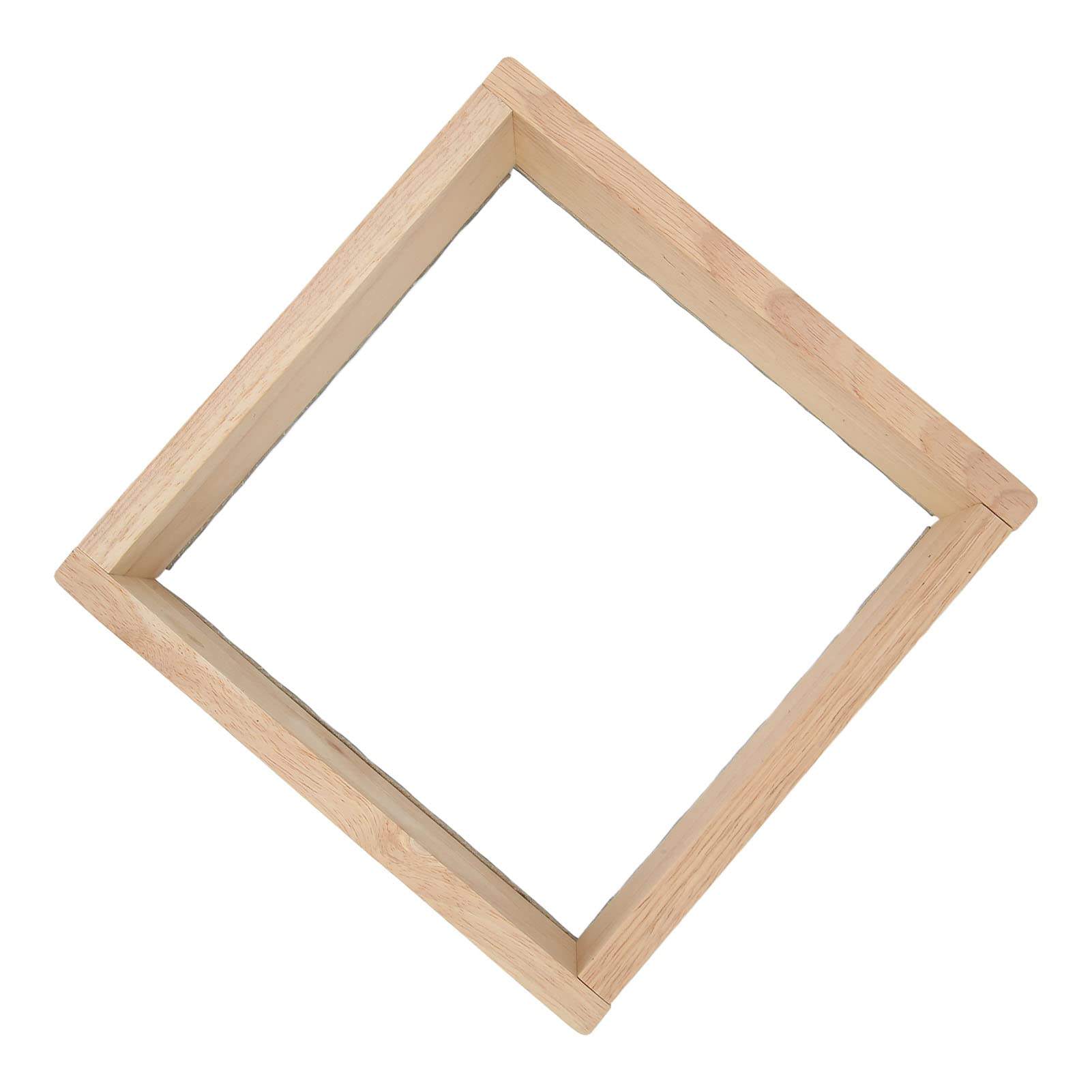 Marco de Aguja de Perforación, Marco de Mechones, Alfombra de Aguja de Perforación, Marco de Tira de Bordado de 4 Lados de 9,8 Pulgadas Marco de Gancho de Alfombra de Fácil
