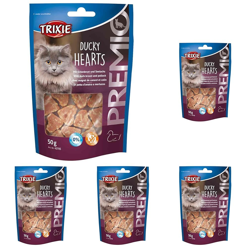 TX-42705 Premio Ducky Hearts 50 g (Packung mit 5)