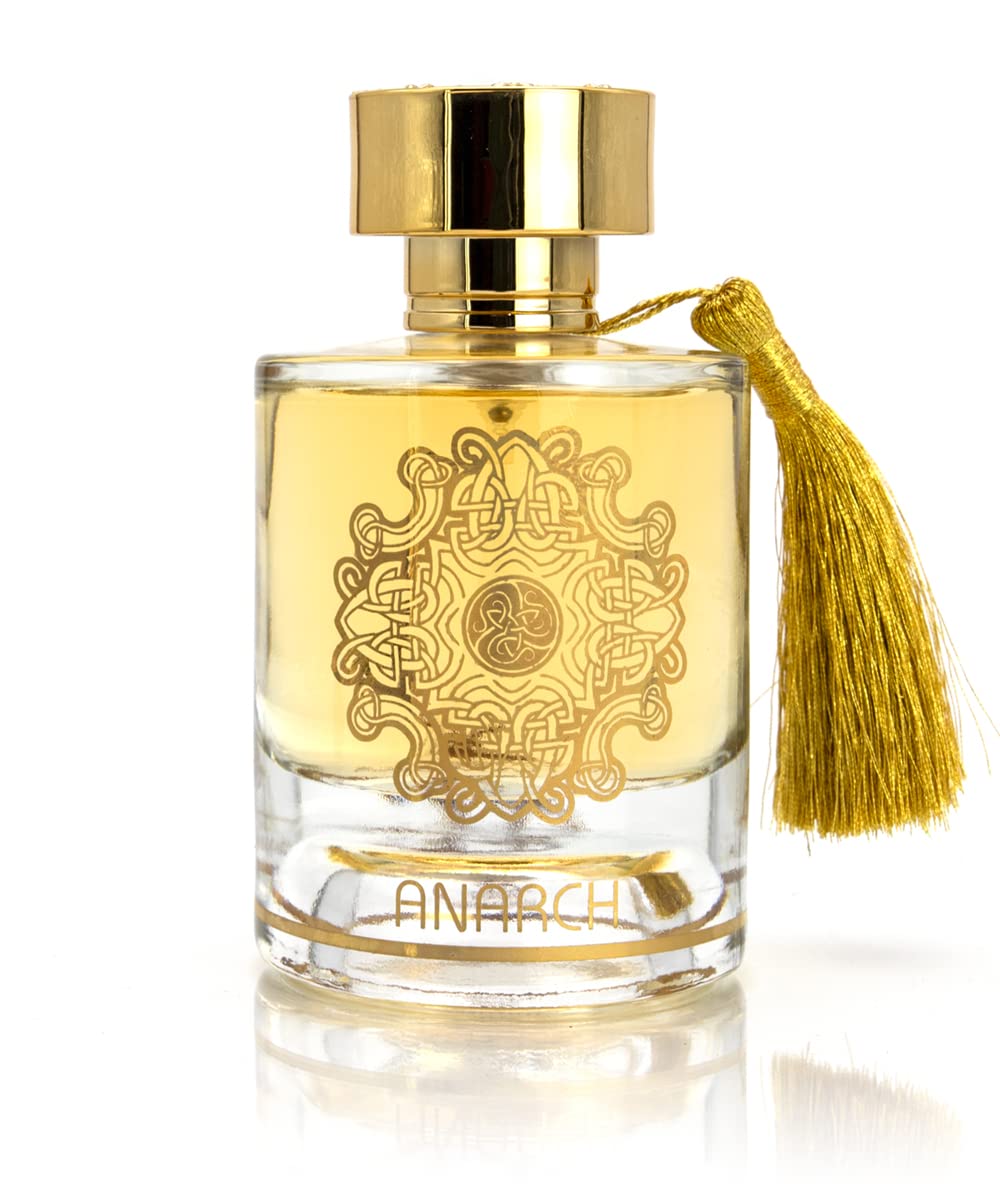 ANARCH woda perfumowana 100 ml dla mężczyzn i kobiet o orientalnym zapachu Dubaju w drzewnej nucie arabskiej, attaru unisex
