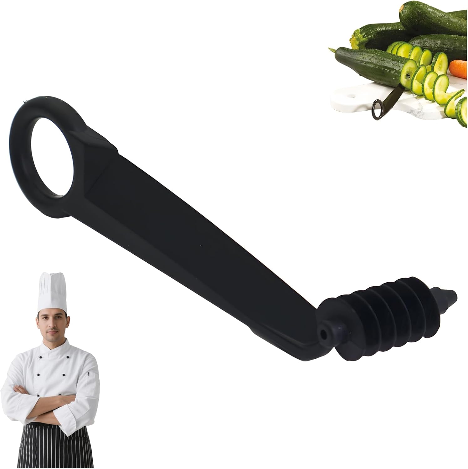 Kitchen Spiral and V-Shaped Tools, Spiral Slicer Blade Hand Slicer Cutter Potato Cucumber Vegetables Spirals Knife Kitchen Accessories Tool,Manual Screw Peelers Kitchens and Dining Toolings (AA) Kitchen Spiral and V-Shaped Tools, Spiral Slicer Blade Hand Slicer Cutter Potato Cucumber Vegetables Spirals Knife Kitchen Accessories Tool,Manual Screw Peelers Kitchens and Dining Toolings (AA)