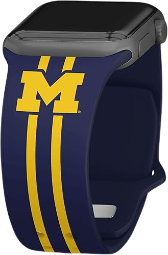Vista 21 de Affinity Bands Correa de reloj HD de Michigan Wolverines compatible con Apple Watch