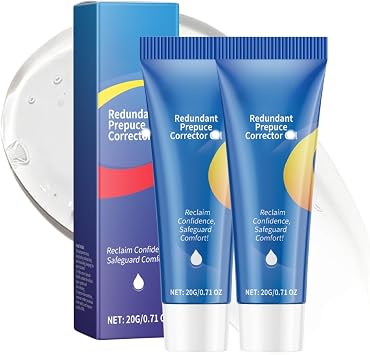 Redundant Pre-puce Corrector Gel - Phi-mosis Cream for Adults - Phi-mosis Fore-skin Correction Gel with Natural Ingredients - Men Personal Care Cream Effectively Relief Type C