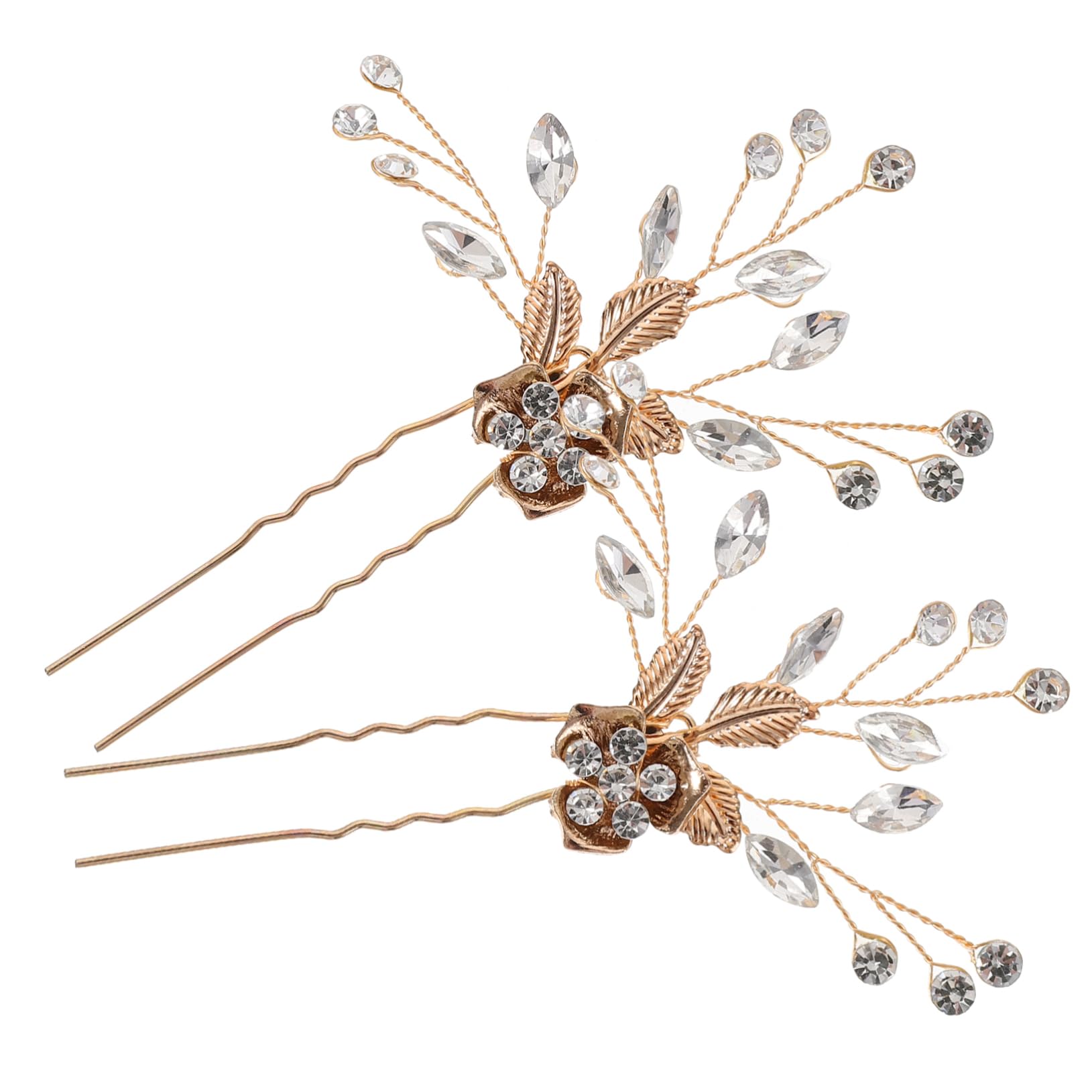 Didiseaon 10 Piezas Tocado De Novia Horquilla De Plata Conjunto De 2 Horquillas De Pelo De Boda Pasador De Pelo Para Mujeres Accesorios Para El Cabello Decoraciones Para El Cabello Para