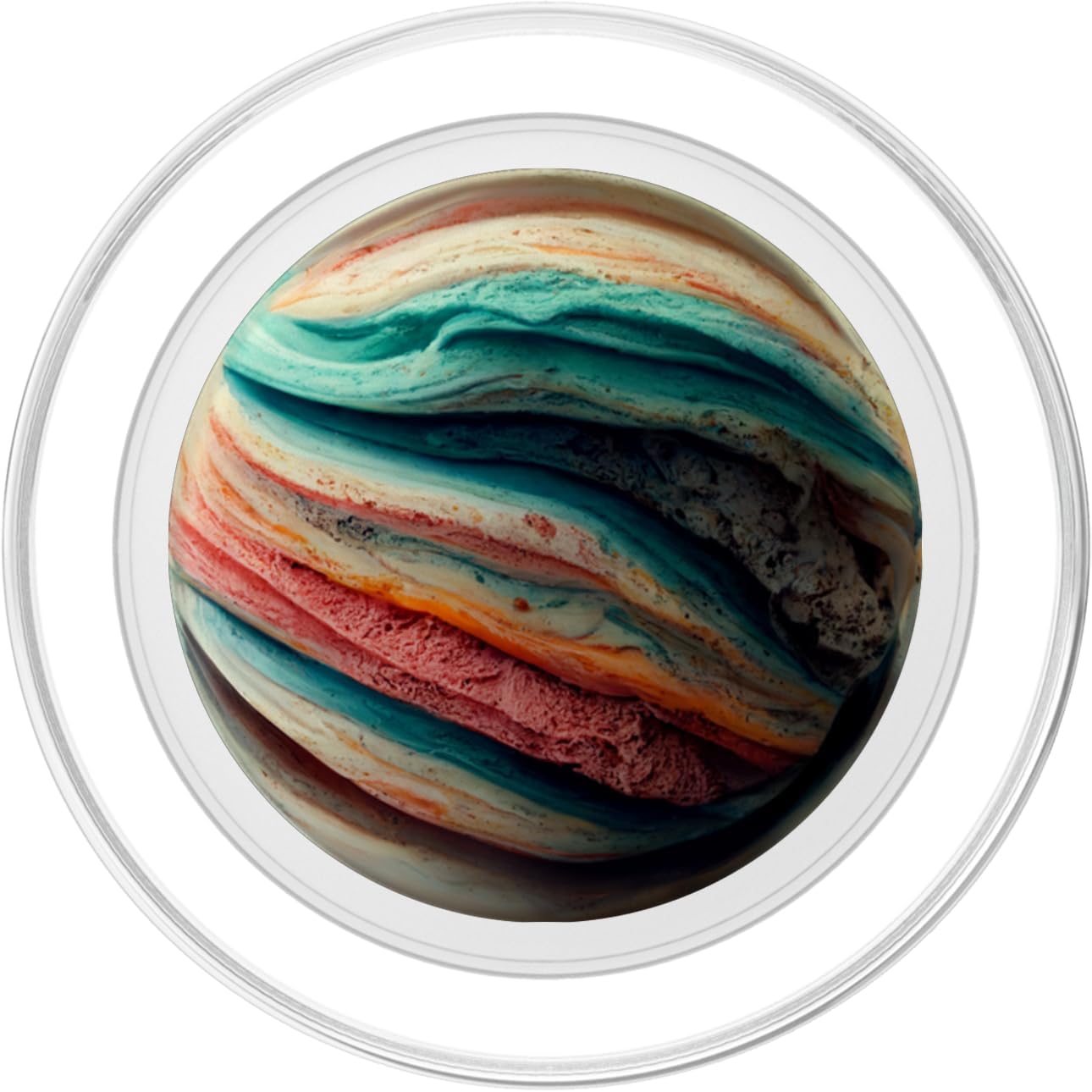 space Pop Socket Solar System Astronaut PopSockets MagSafe PopGrip for iPhone