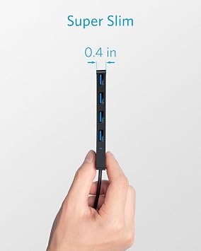 Anker USB Hub, 4-in-1 USB Splitter, USB Extender, Computer Accessories