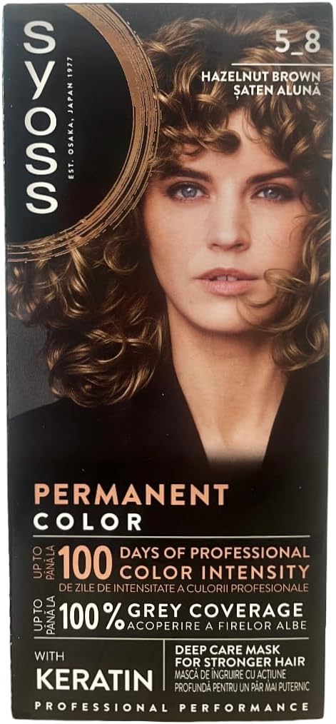 Syoss Professional Performance Coloration 5-8 Haselnuss 115 ml
