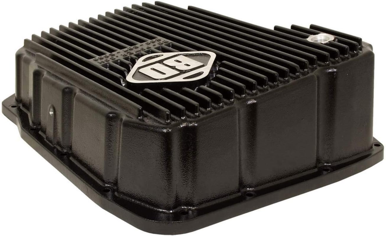 BD Diesel Performance 1061525 Transmission Pan, Black