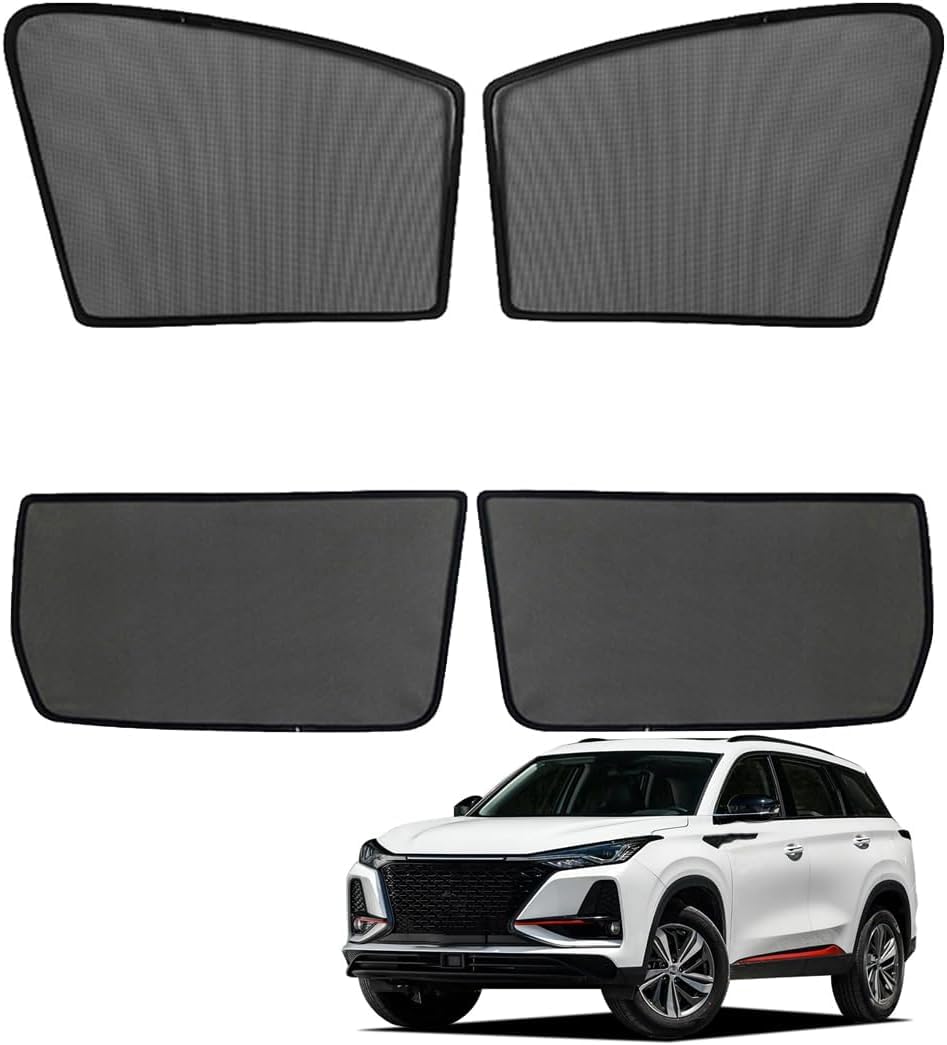 Parasol de Coche Parasol Coche Bebe para CS75 Plus 2020-2023, Máxima Protección contra Rayos UVA para Niños y Mascotas Fácil instalación