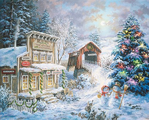 Springbok's 1000 Piece Jigsaw Puzzle Country Christmas Store - Made in USA