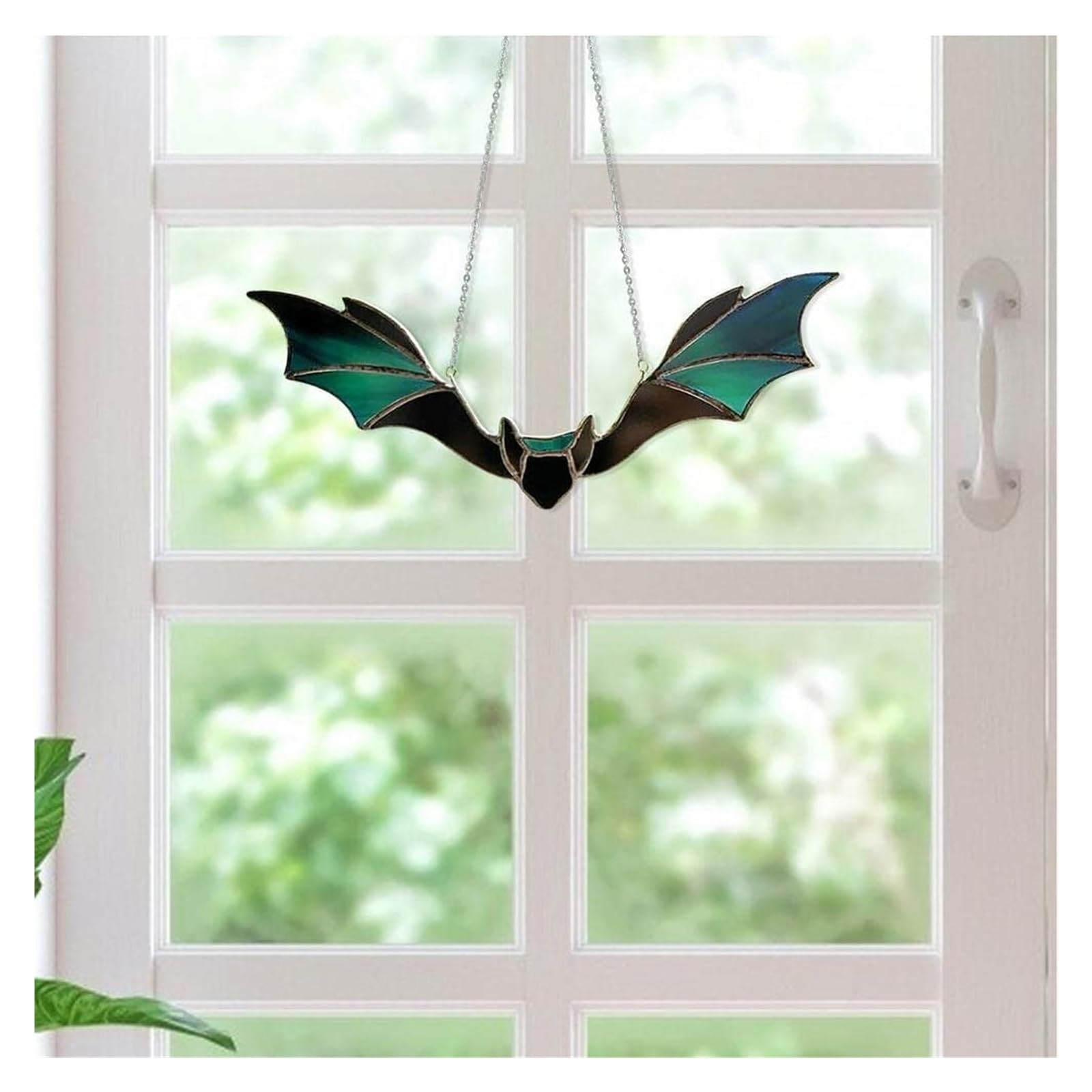 Carino Pipistrello Per Halloween Festa Giorno Celebrazione Decorazione Con Silhouette Colore