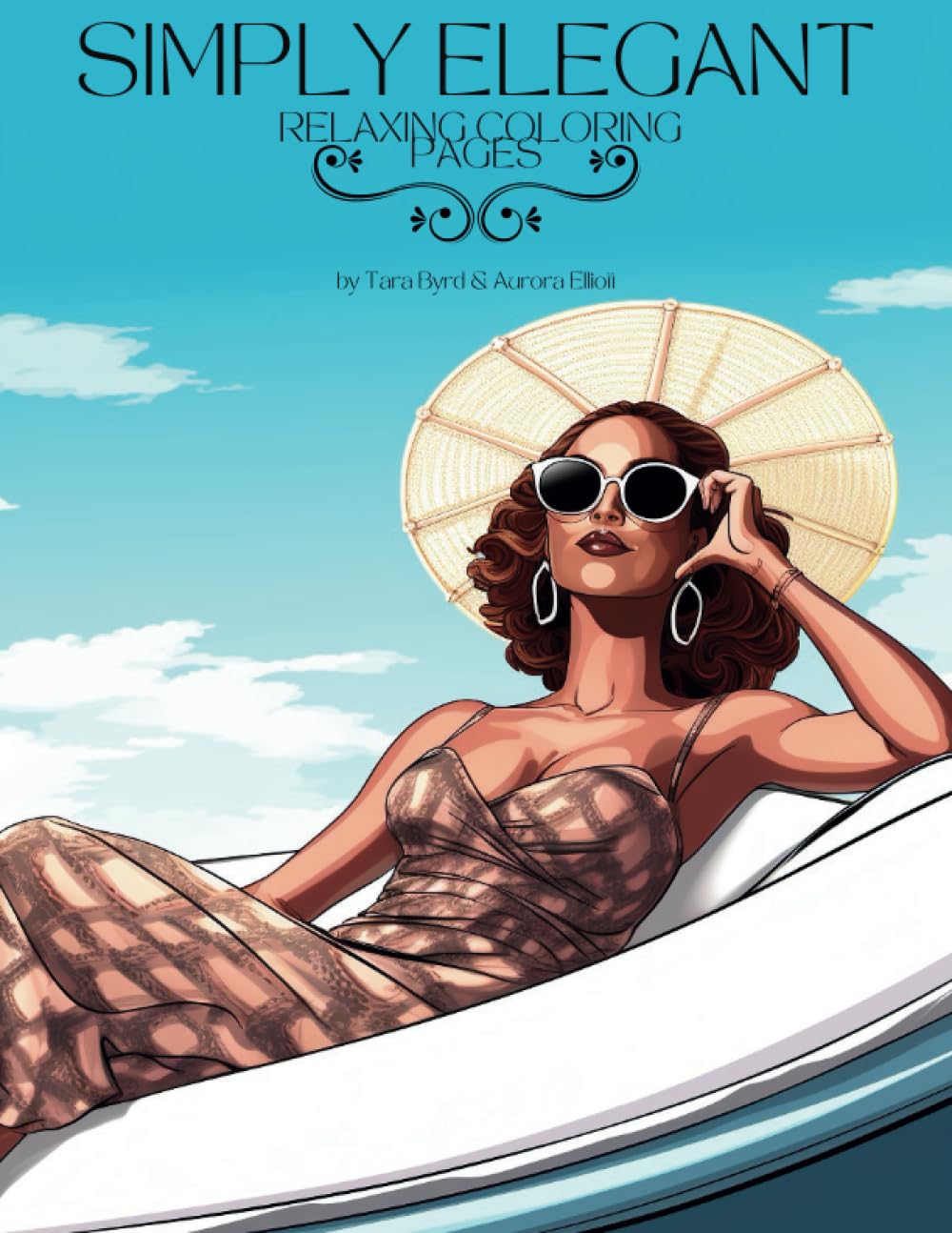 Simply Elegant: Relaxing Coloring Pages