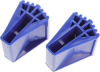 YARNOW 8 Peças Capa De Pé De Escada Acessórios Azuis Escada Telescópica Tampa De Pés De Escada Segura Tampas De Perna De Escada Peças De Escada Capa Protetora De Perna De Escada