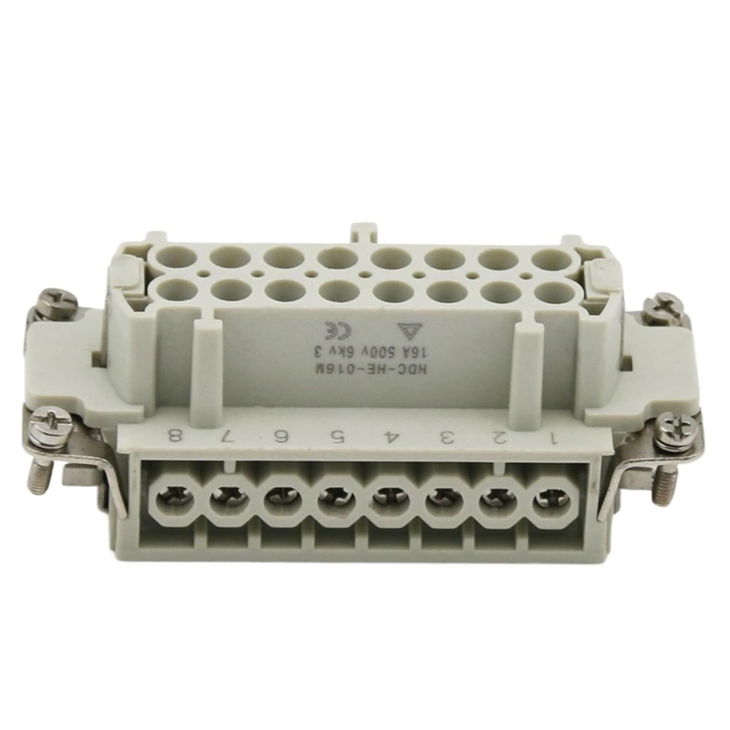 16 Core Heavy Duty Connector HDC-HE-016 The Male and The Female 16A500V Aviation 1Pcs(Male Insert)