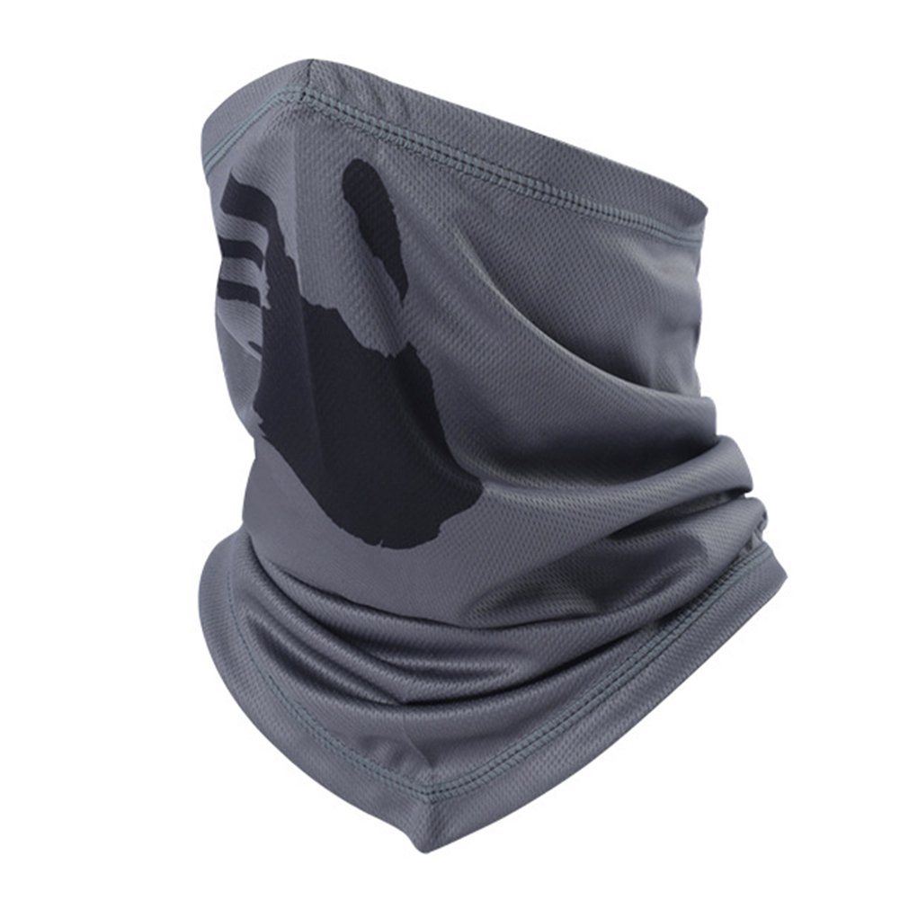 Image secondaire de QCHOMEE Cache-Cou Col Nez Unisexe Masque Tour de Cou Moto Chaud Couvre-Cou Hiver Anti-Vent Foulard Tube Eté Extérieur Anti-UV Re