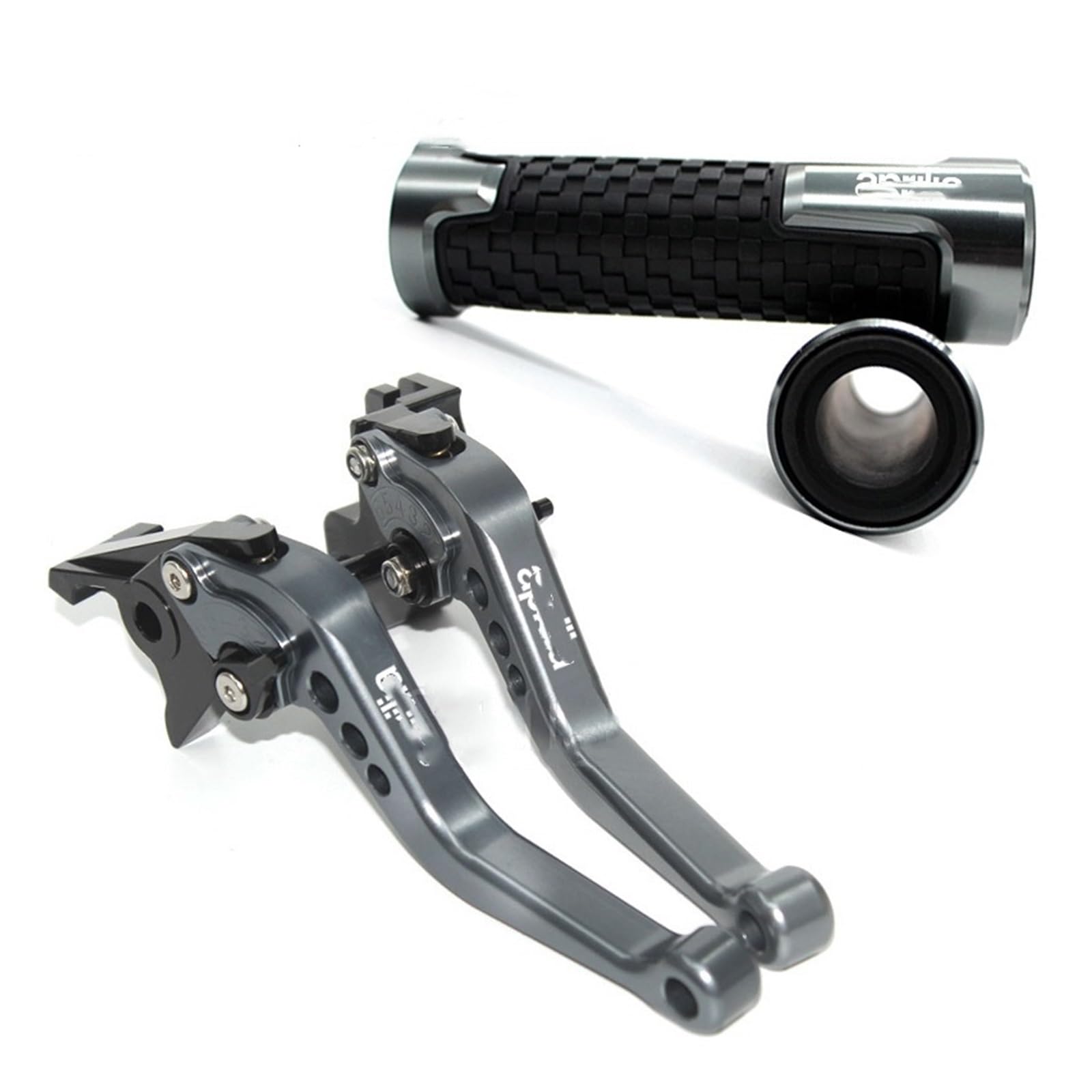 Ewsjg Titanium-A For Ap&Rilia Rs660/Tuono 660 2020-2022 3D Motorcycle Brake Clutch Lever Cnc Adjustable Motorbike Brake Lever Handlebar Hand Grip Clutchs Brakes Handle Levers