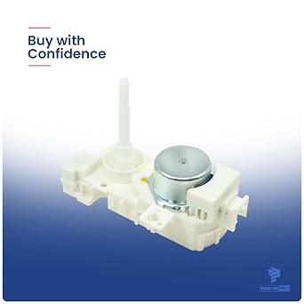 ForeverPRO W10849439 Dishwasher Motor Replacement - Fits Whirlpool Motor, Compatible with Whirlpool Diverter Motor W10537869 W10195076 W10476222