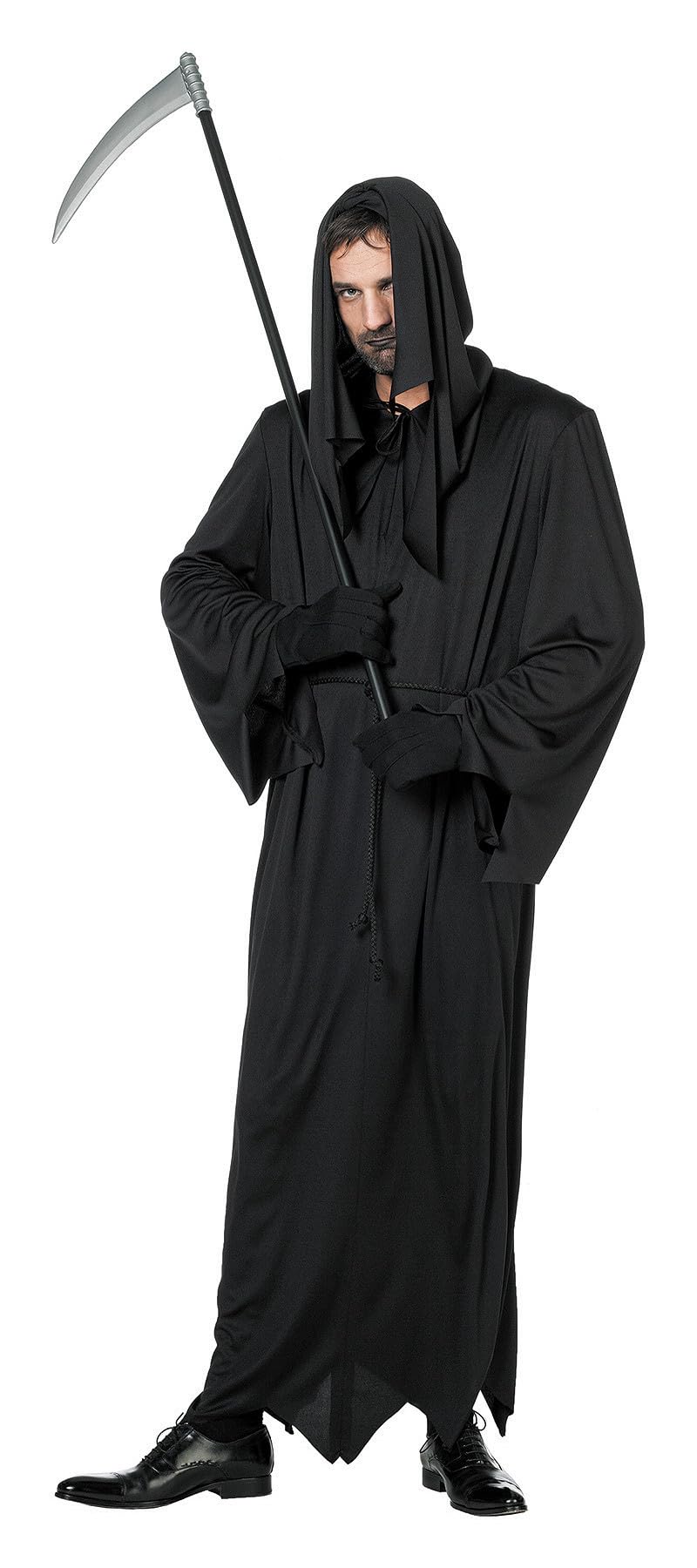WILBERS & WILBERS Erwachsenenkostüm Sensenmann Adult Grim Reaper Costume, Without, Black, 56 (EU)
