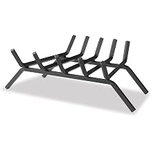 UniFlame C-1524 Steel Bar Fireplace Log Grate 23" Long, 15" Deep 5/8" Bar