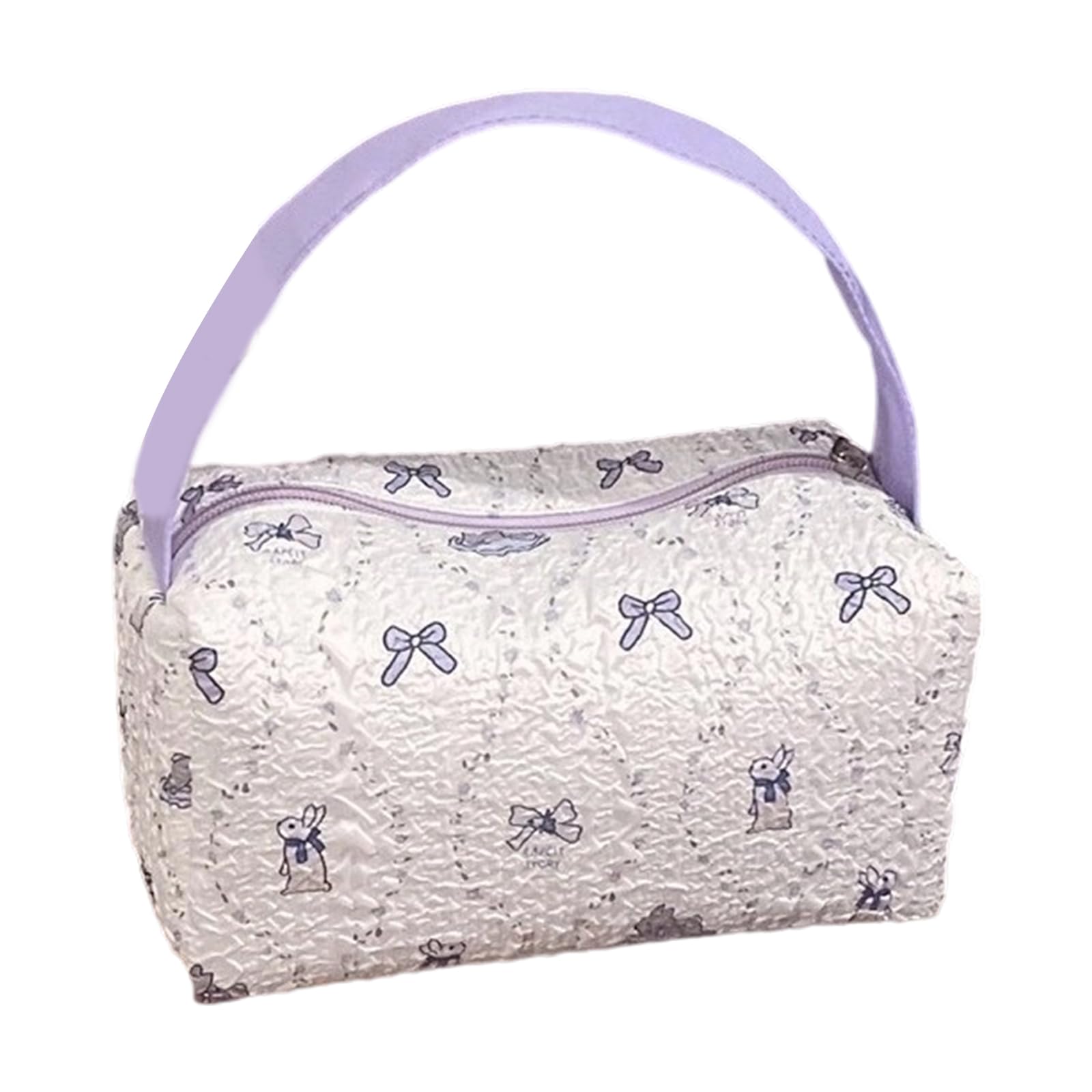 VlHpnpe 2 Shockproof Bubble Cotton Cosmetic Bag, Multifunctional Toiletry Organiser with Spacious Interior for Travelers Portable Travel Toiletry Holder
