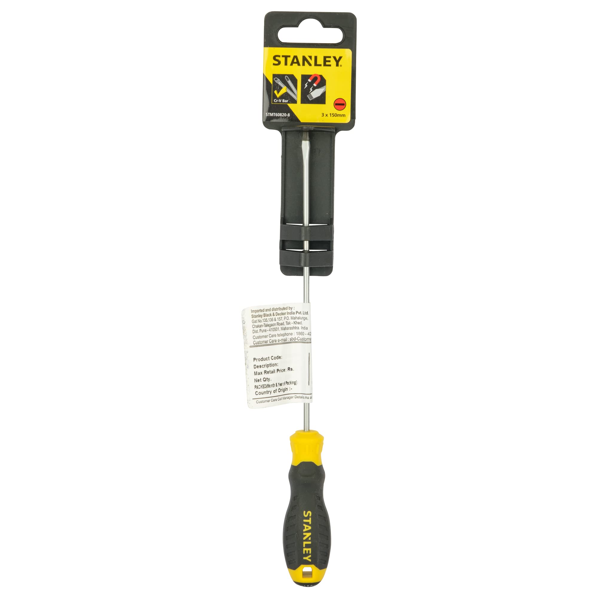 STANLEY STMT60820-8 Cushion Grip Screwdriver Standard 3x150 mm-image-15