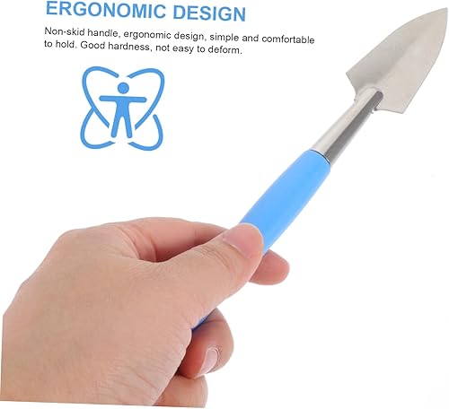 Miniatura 8 de 3 piezas de herramientas ergonómicas de jardinería para aflojar el suelo palas para facilitar el trasplante y fertilizar suministros de jardinería