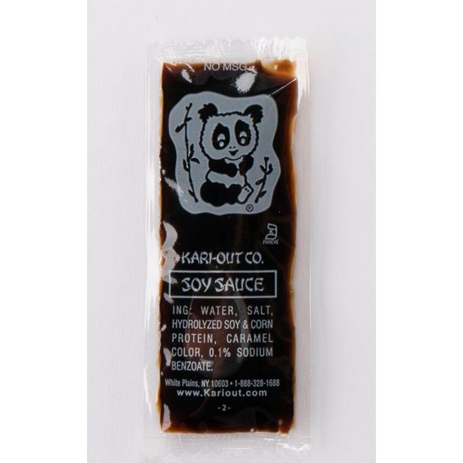 Soy Sauce 8 Gram Portion Packet - 450/Case