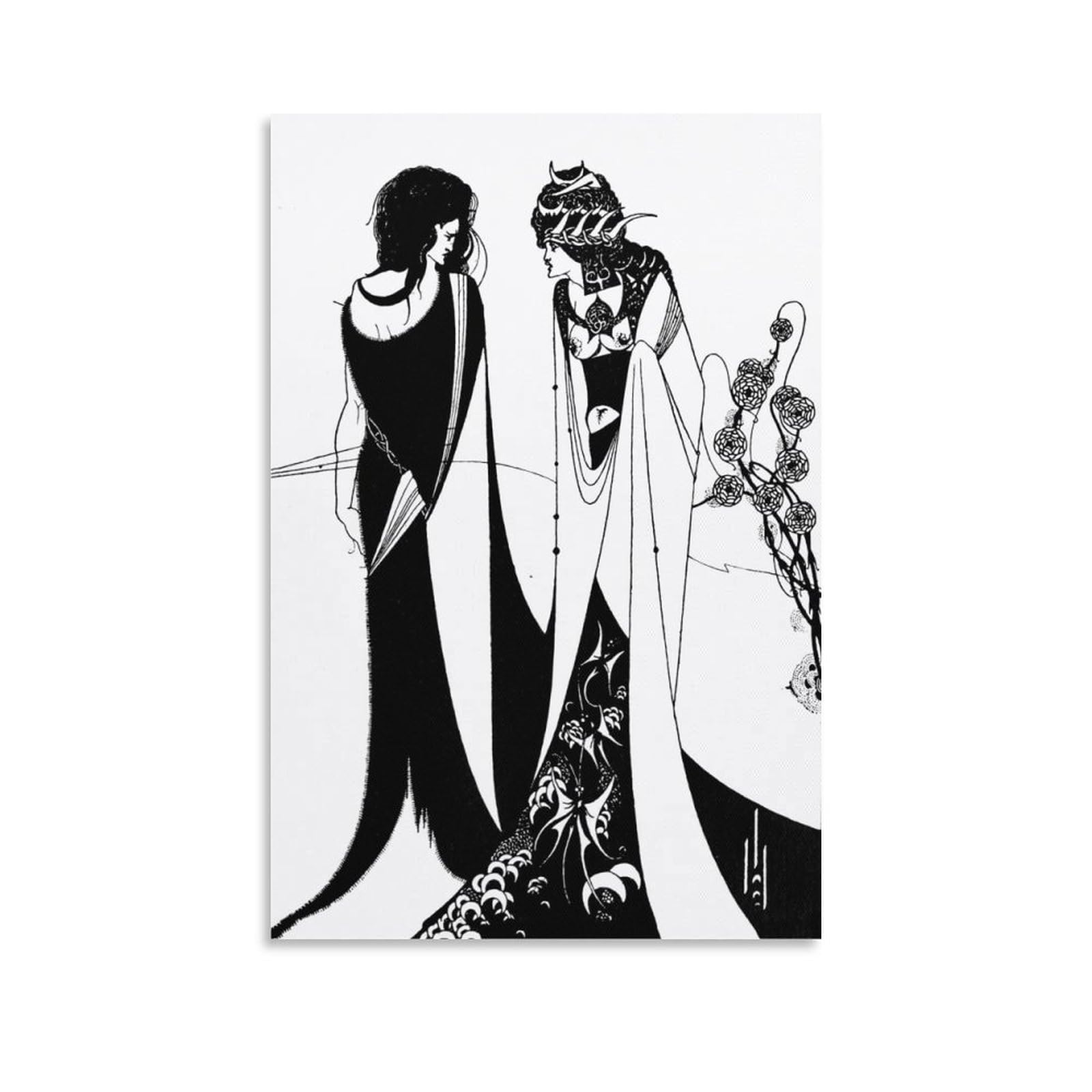 Amazon.co.jp: Aubrey Beardsleyオーブリー・ビアズリー《ヨハネと