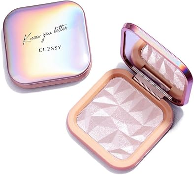Diamond Highlight Powder 4 Colors Highlight Luminizer Sparkling 3D Pearl Glossy Skin 0.4 oz 11 g - 02 Dawn Glow
