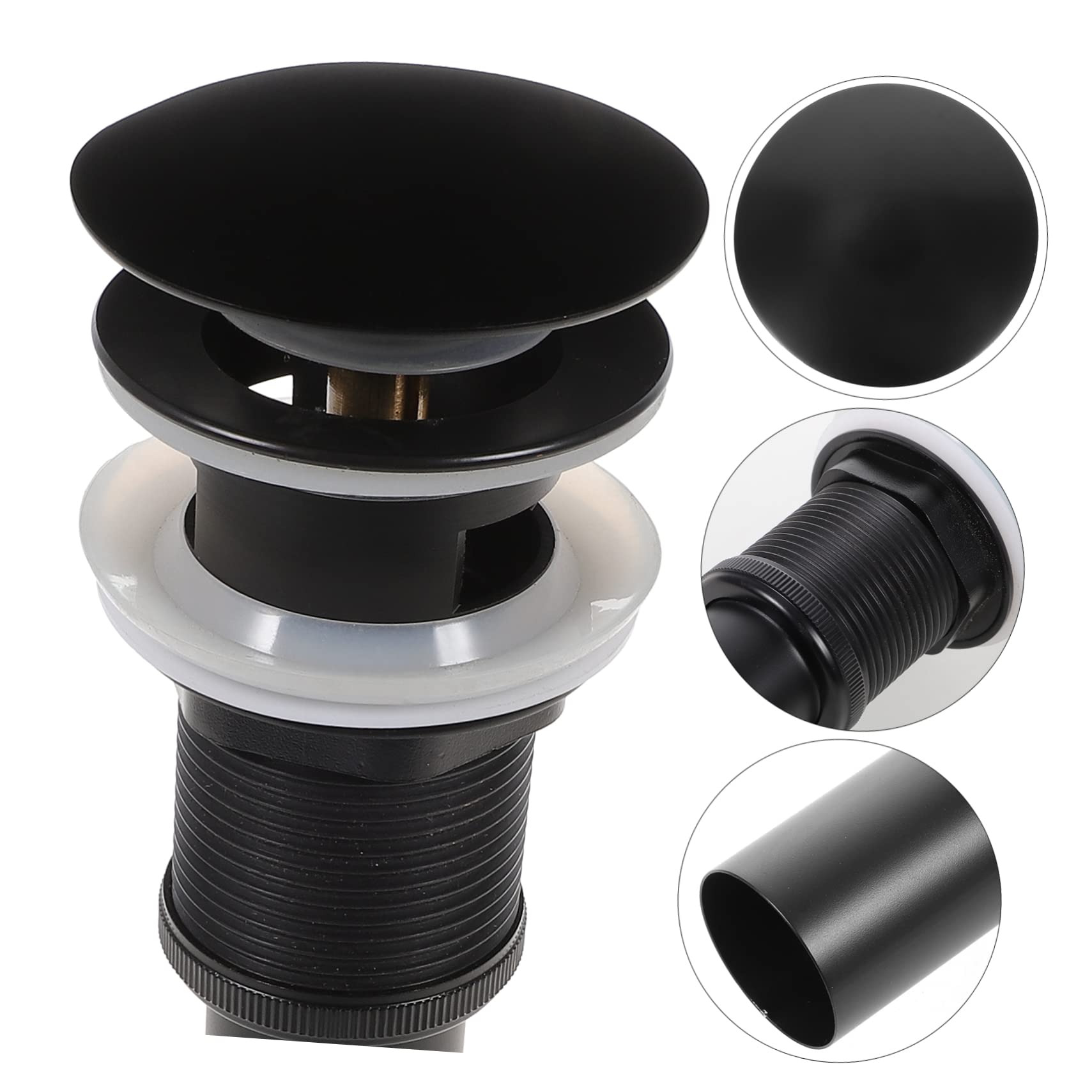 Homoyoyo Tapón De Drenaje para Lavabo Desagüe Rápido De Rebose Diseño up para Lavabos