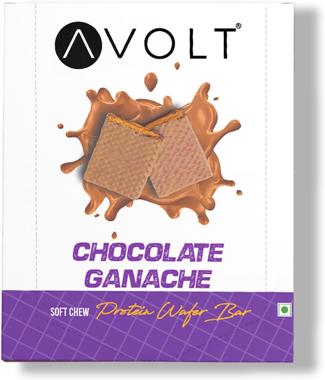 - Chocolate Ganache Protein Bars with 15g Protein | Pack of 6 x 50g each | High Energy Wafer Bars, No Added Sugar, Guilt-Free Indulgence for Healthy Snacking, Tasty and Crunchy Bar