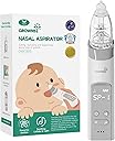 GROWNSY Nasal Aspirator for Baby, Electric Baby Nose Sucker with Larger Suction Chamber and More Powerful Suction, Automatic Nose Cleaner with Music and Light Soothing Function