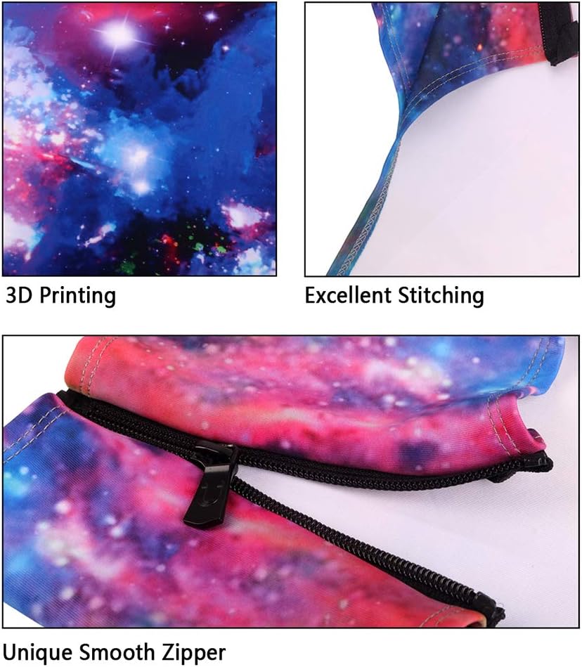 Luggage Cover Fits 18-28 Inch 3D Print Suitcase Cover Protective Baggage Cover Geometry