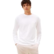 Tommy Hilfiger Men's Ls Pocket Tee Um0um03644 L/S T-Shirt Pack of 1