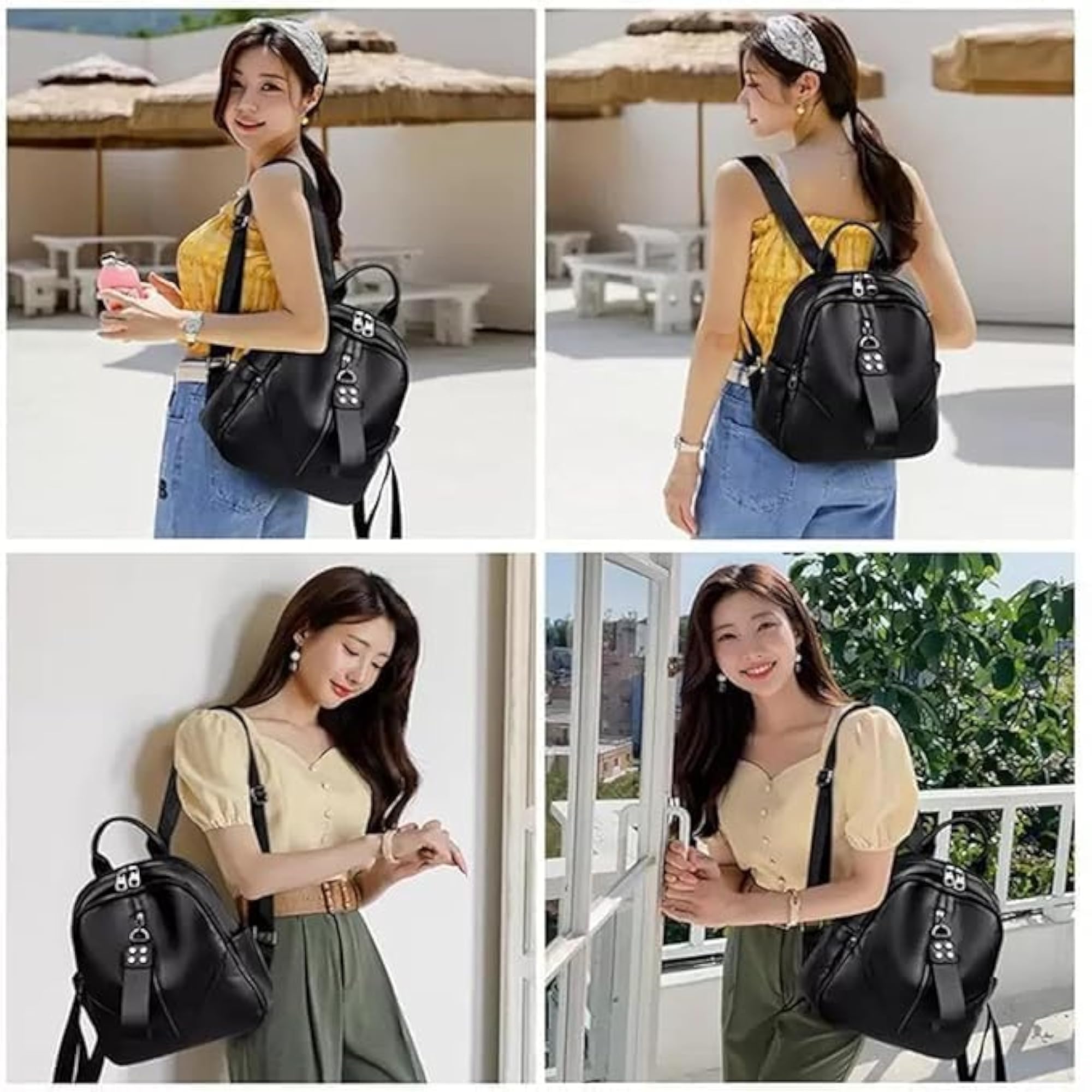 Fashionable Waterproof Backpack for Women & Girls