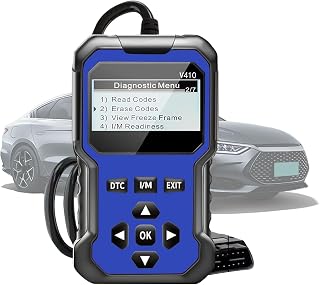 Escáner de Códigos de Coche - Escáner de Códigos de Fallas 12 Idiomas | Detector de Fallas Automotrices, para Mecánico Automotriz, Camión Garaje, Casa Taller Exterior