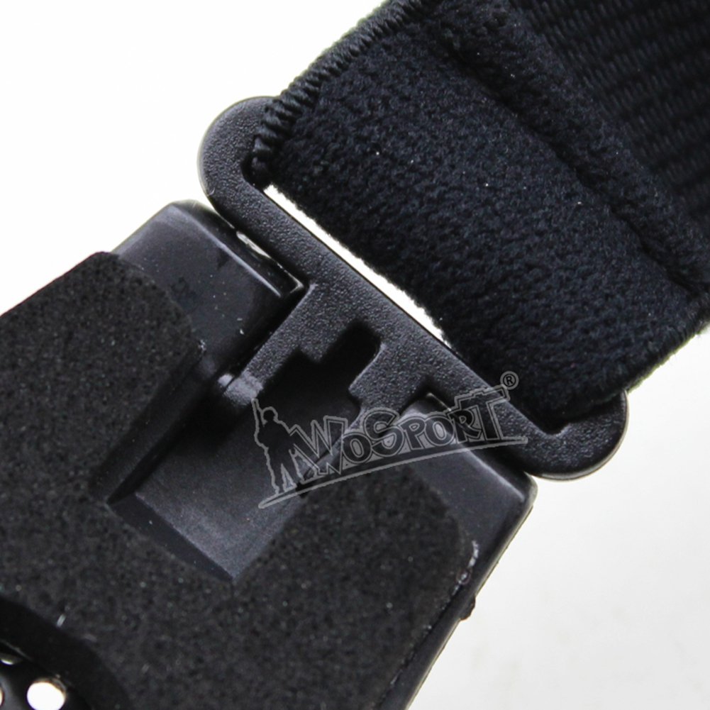 Tactical Occhiali da Sci Occhiali da Sole Protezione Esterna Con Metallo Maglia In Acciaio per CS Gioco di Guerra Airsoft Paintball Occhiali di Sicurezza